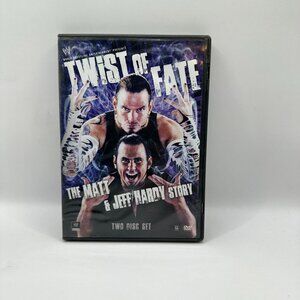 Twist Of Fate The Matt & Jeff Hardy Story WWE 2-Disc Set Wrestling DVD 2008